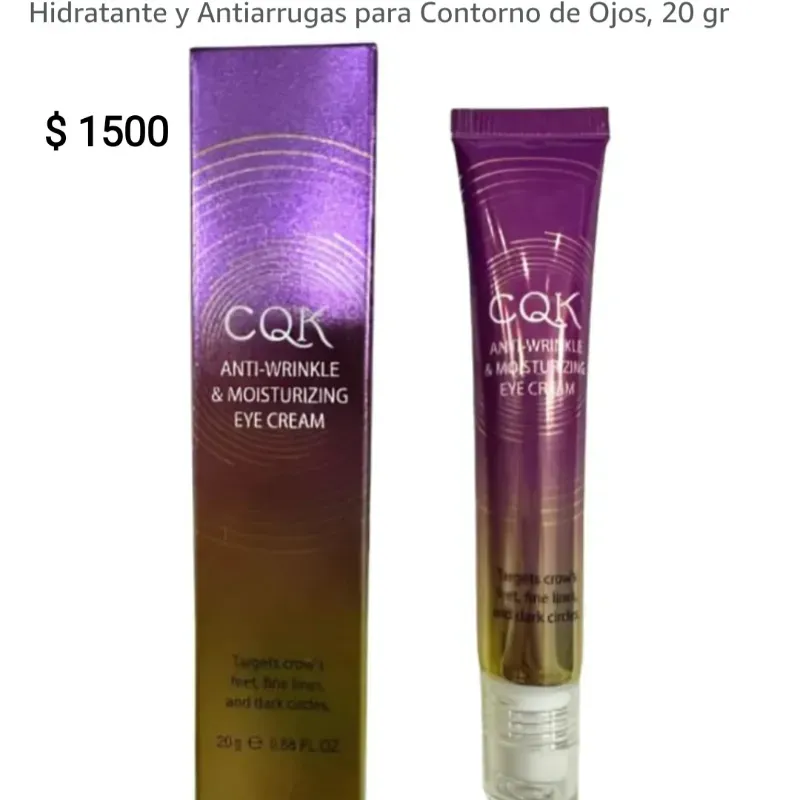 Crema Anti-Arrugas Para El Contorno De Los Ojos