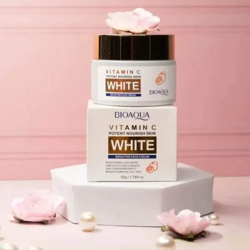 Crema Blanqueadora Facial De Vitamina C 