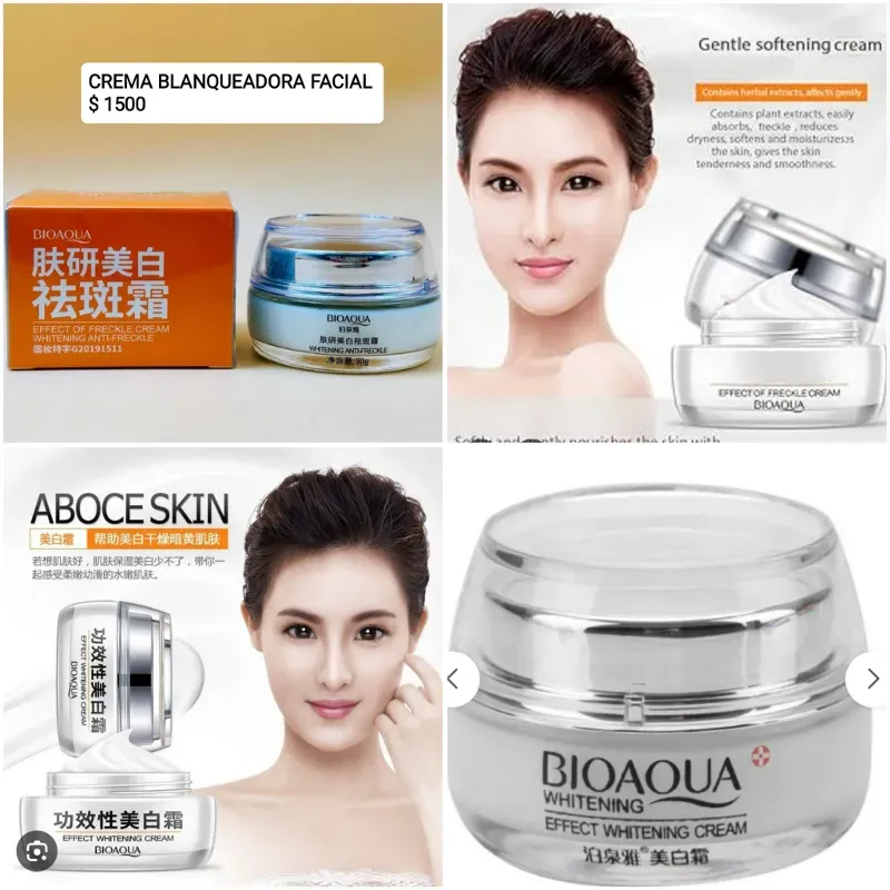 Crema Blanqueadora Facial 