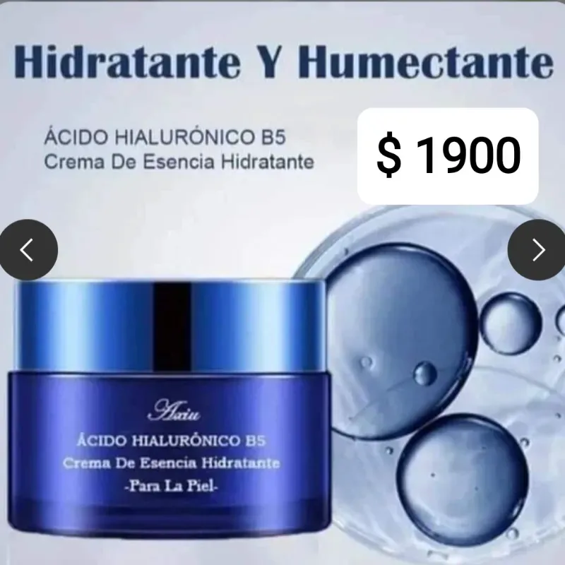 Crema De Ácido Hialurónico con Vitamina B5