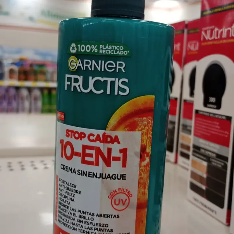 Crema De Peinar Garnier Stop Caída Con Protección Térmica 