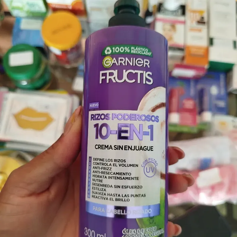 Crema De Peinar Para Cabello Rizos 10 En 1