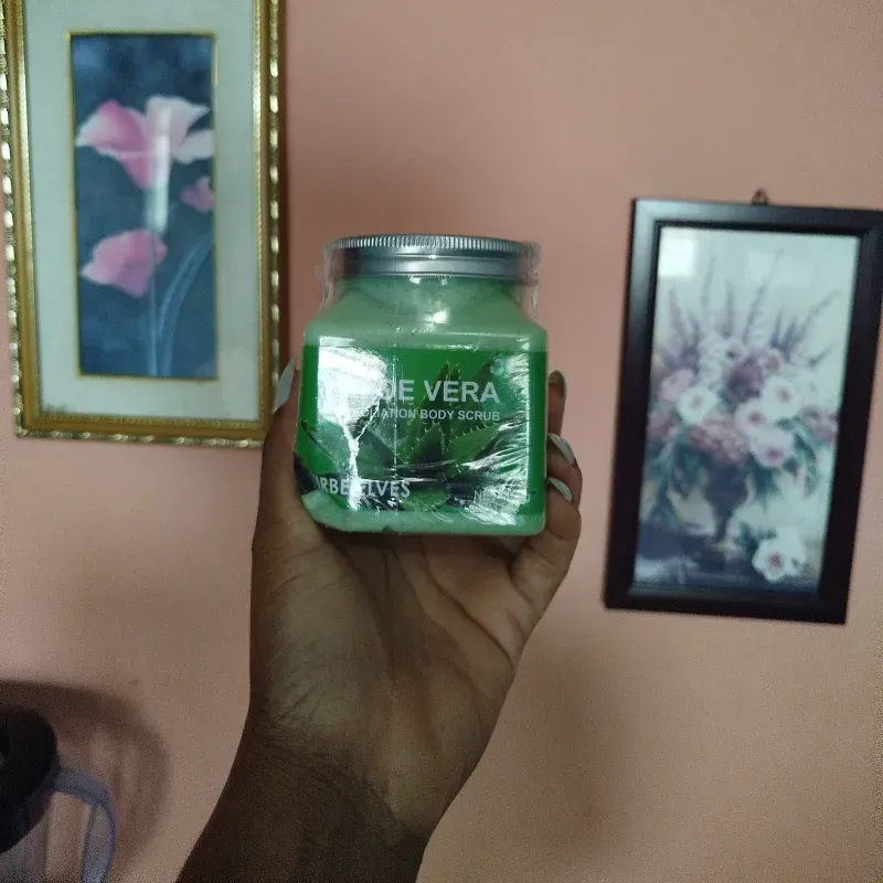 Crema Exfoliante De Aloe De Vera 