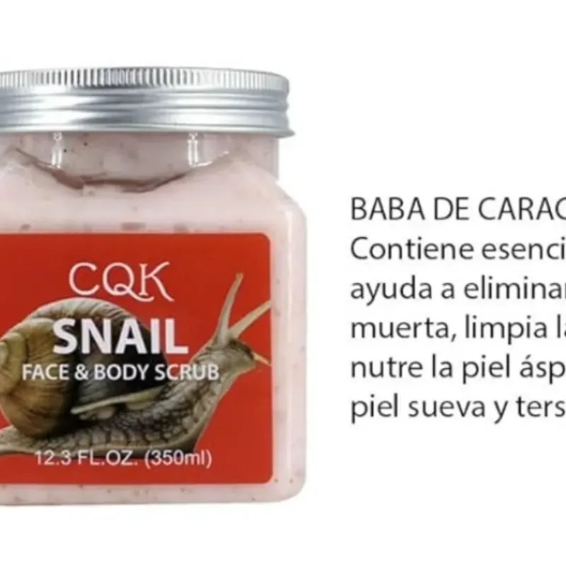 Crema Exfoliante De Baba De Caracol 🐌