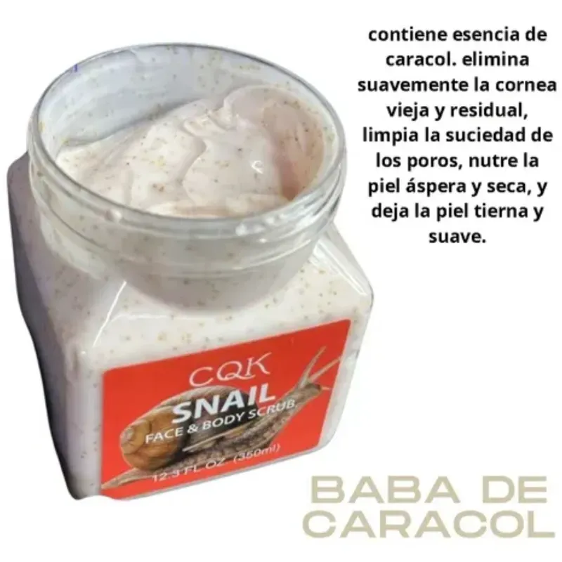 Crema Exfoliante De Baba De Caracol 🐌