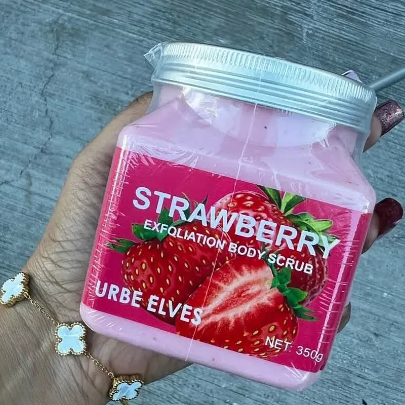 Crema Exfoliante De Fresa 🍓