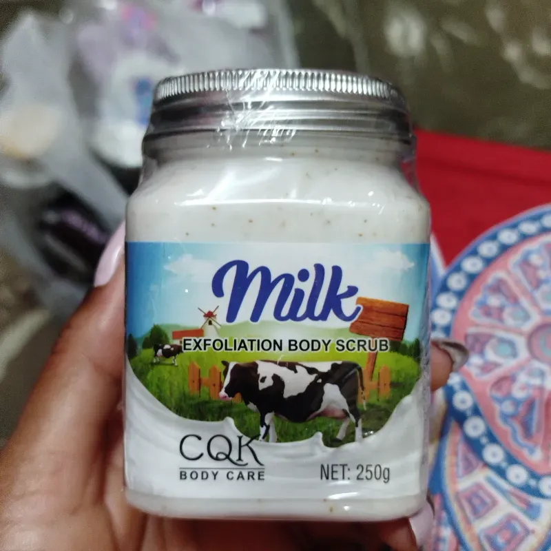 Crema Exfoliante De Leche 