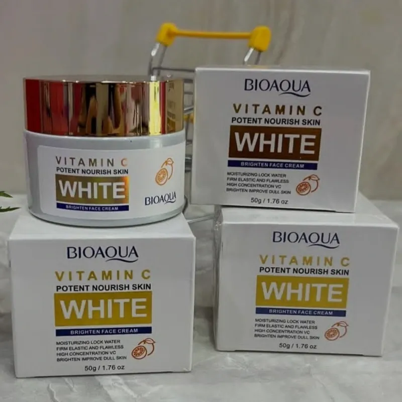 Crema Facial Aclarante De Vitamina C