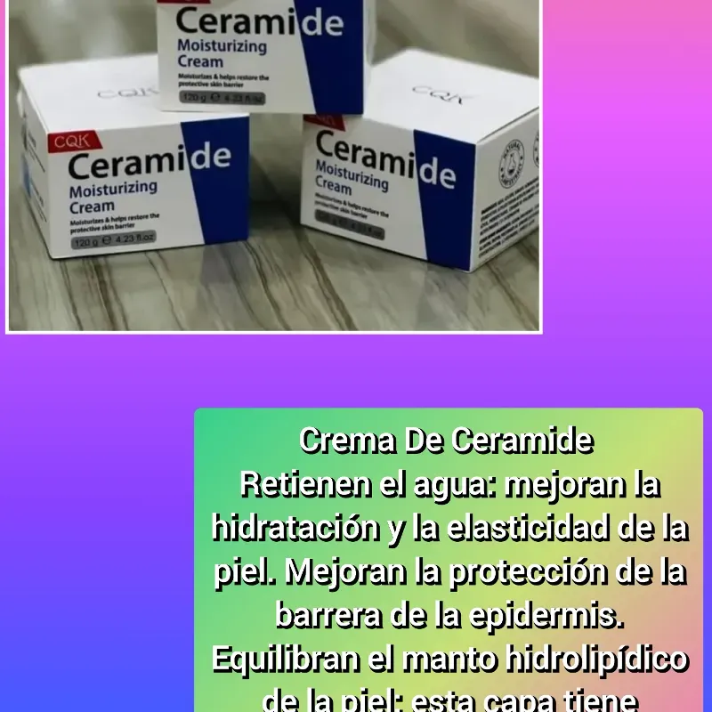 Crema Facial De Ceramide