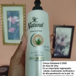 Crema  Hidratante De Aloe De Vera 