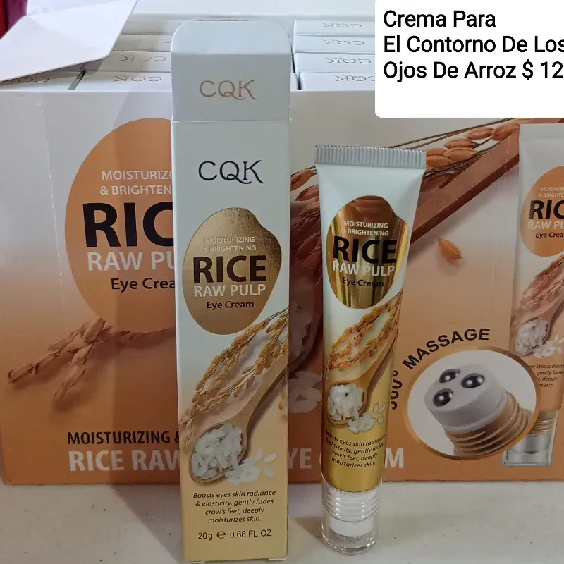 Crema Para El Contorno De Los Ojos De Arroz 