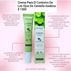 Crema Para El Contorno De Los Ojos De Centella Asiática