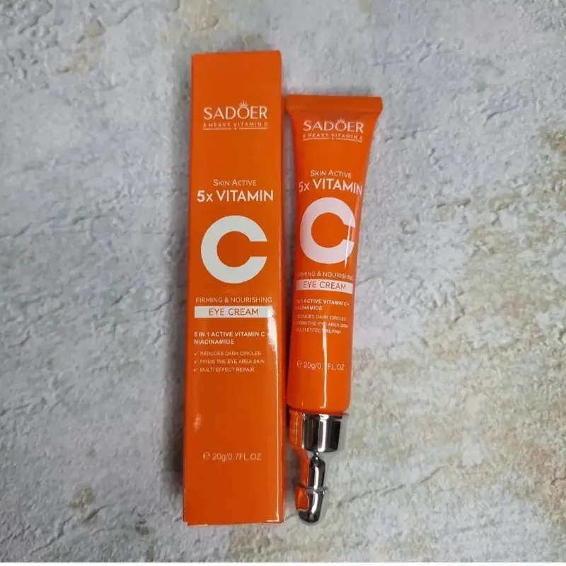 Crema Para El Contorno De Los Ojos De Vitamina C