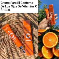 Crema Para El Contorno De Los Ojos De Vitamina C