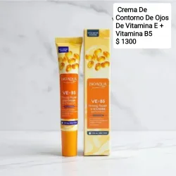 Crema Para El Contorno De Los Ojos De Vitamina E+ Vitamina B5