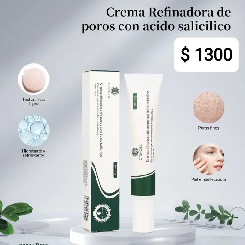 Crema Refinadora De Poros Con Ácido Salicilico