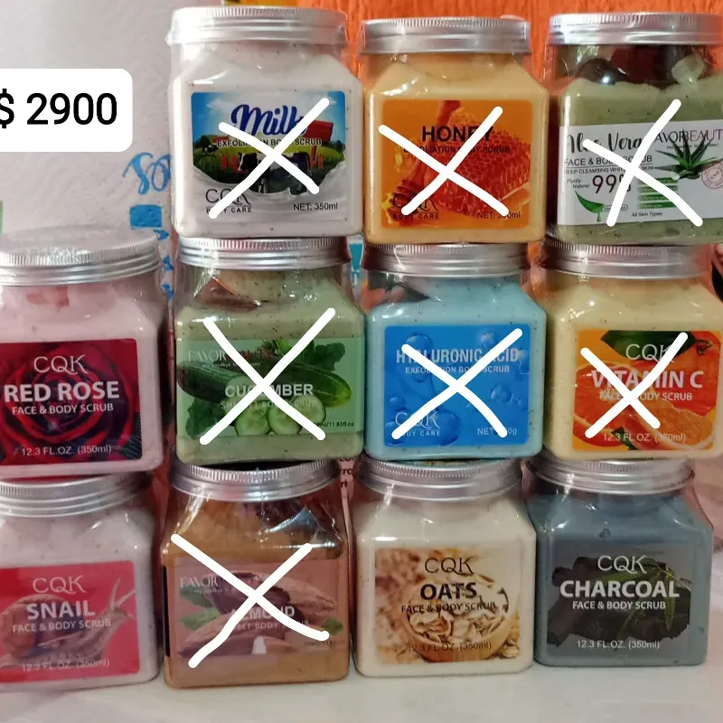 Cremas Exfoliantes Facial Y Corporal 