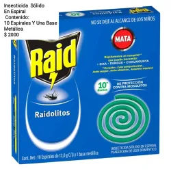 Espiral Para Los Mosquitos 