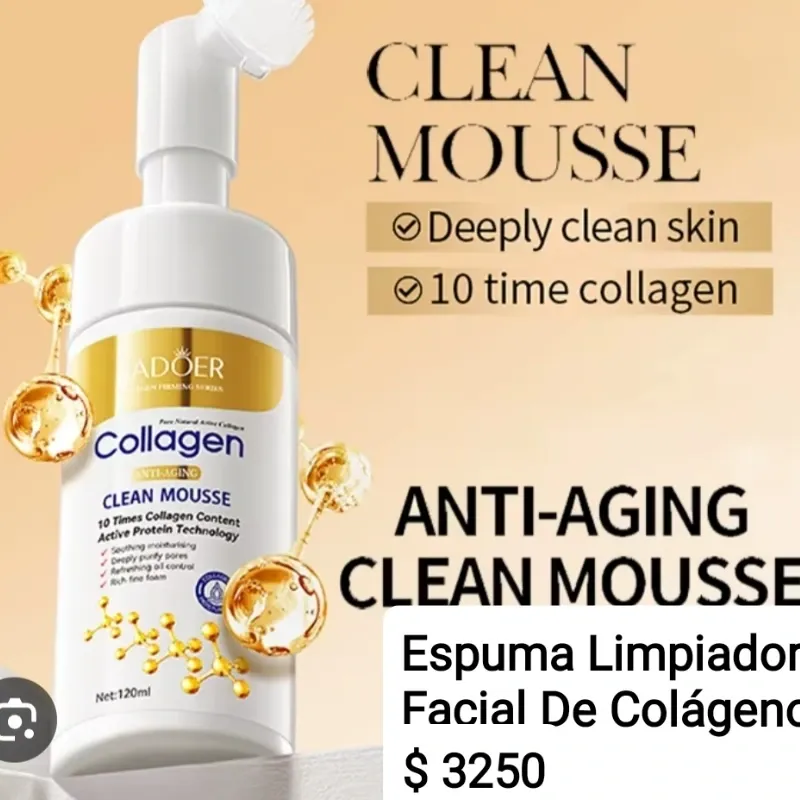 Espuma Limpiadora Facial De Colágeno