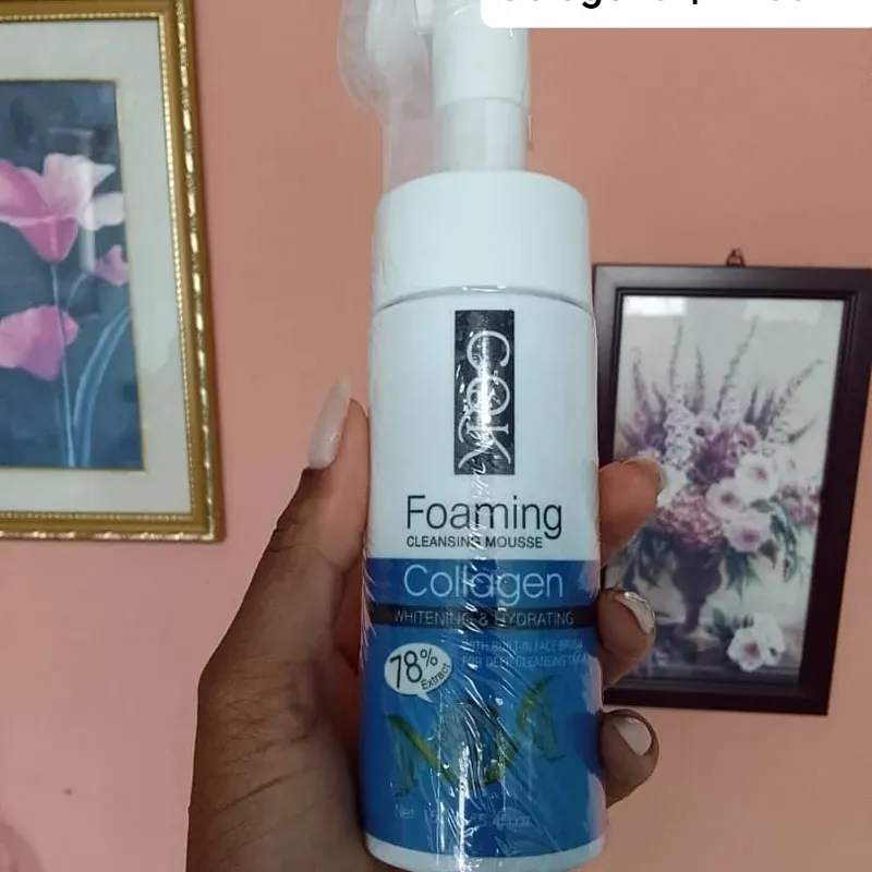 Espuma Limpiadora Facial De Colágeno 