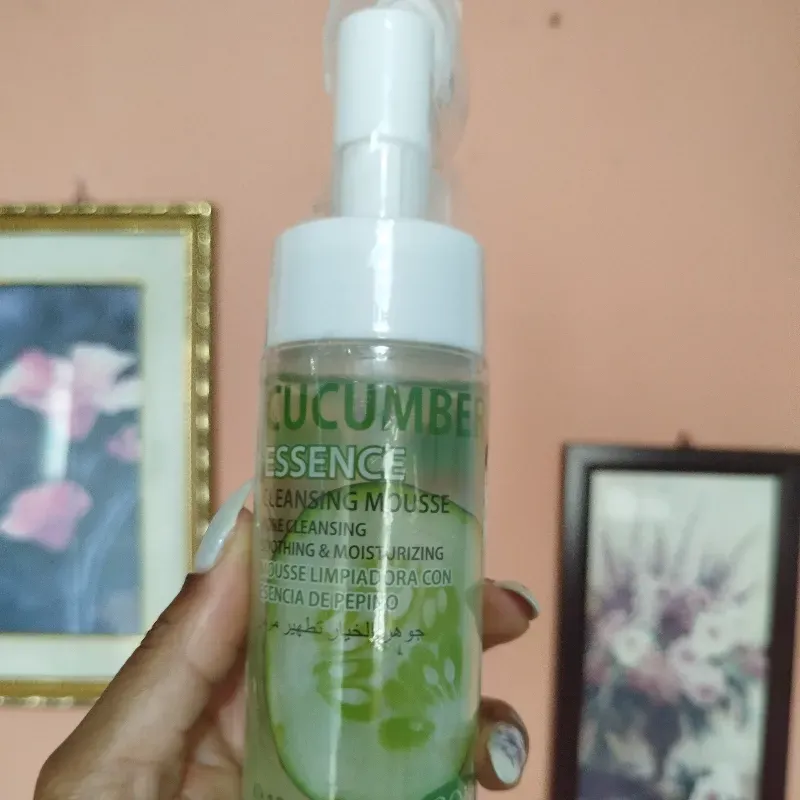 Espuma Limpiadora Facial De Pepino 🥒