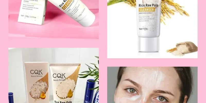 Gel Limpiador Facial De Arroz  Con Ácido Hialurónico 