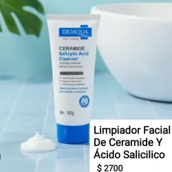 Gel Limpiador Facial De Ceramide Y Ácido Salicilico