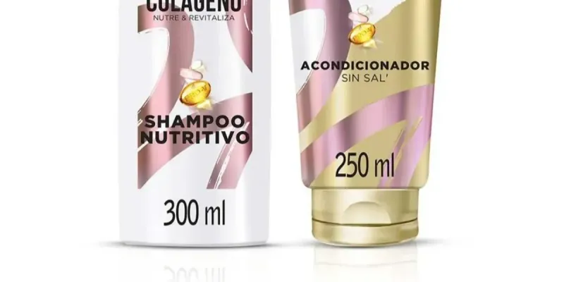 Juego De Shampoo Y Acondicionador Pantene Sin Sal De Colágeno 