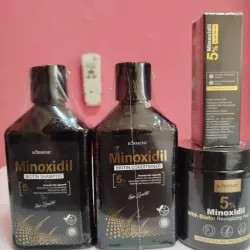 Kit Anti-Caída De Minoxidil Con Biotina