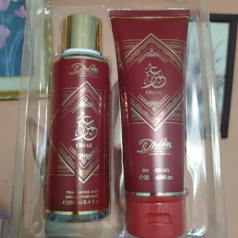 Kit De Colonia Árabe Y Gel De Baño