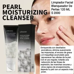 Limpiador Facial Blanqueador De Perlas