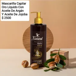 Mascarilla Capilar De Oro Líquido 