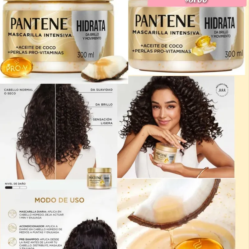 Mascarilla Capilar Pantene Para Todo Tipo De Cabello 