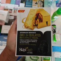 Mascarilla De Velo De Oro 24 Quilates