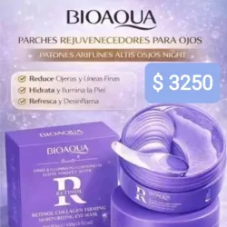 PARCHES DE HIDROGEL DE RETINOL Y COLÁGENO