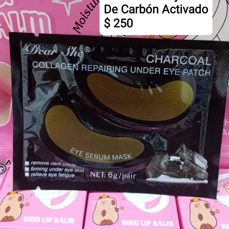 Parches De Ojeras De Carbón Activado 