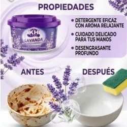 Pastas Para Lavar Platos Desengrasante De Lavanda