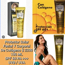 Protector Solar Facial Y Corporal De Colágeno