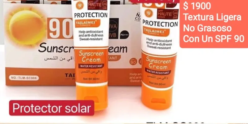 Protector Solar Facial Y Corporal Transparente 