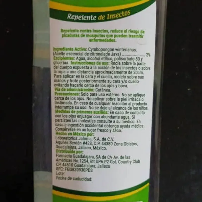 Repelente En Spray Para Toda La Familia 