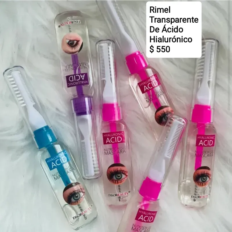 Rimel Transparente De Ácido Hialurónico 