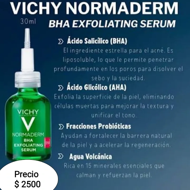 SERUM Anti-Acné Con Un 5% De Ácido Salicilico, Ácido Glicólico