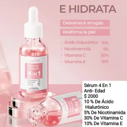 Sérum Anti- Edad 4 En 1