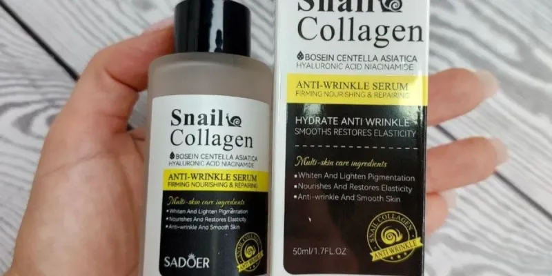 Sérum Anti-Edad De Baba De Caracol Con Colágeno, Bosein, Centella Asiática, Niacinamide Y Ácido Hialurónico 