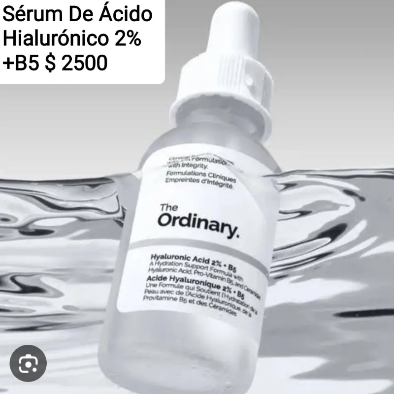 Sérum De Ácido Hialurónico Con Un 2% y Vitamina B5