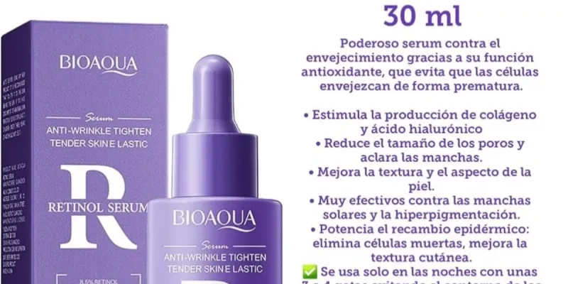 Sérum De Retinol Con Ácido Hialurónico 