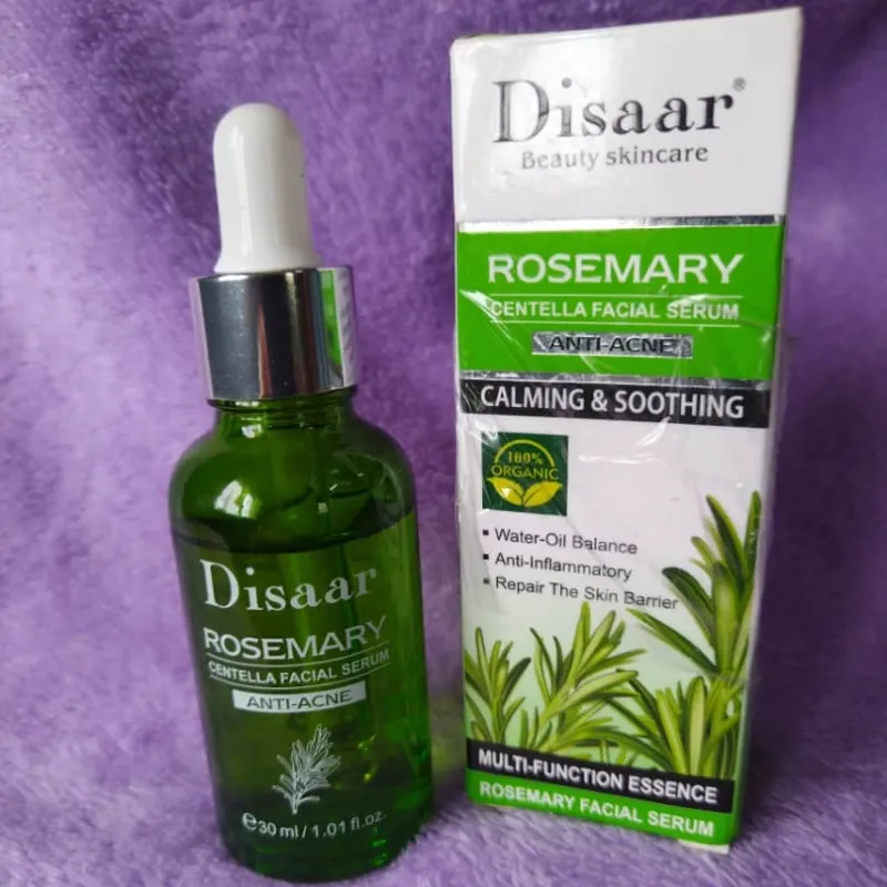 Sérum Facial Anti-Acne De Centella Asiática Y Romero