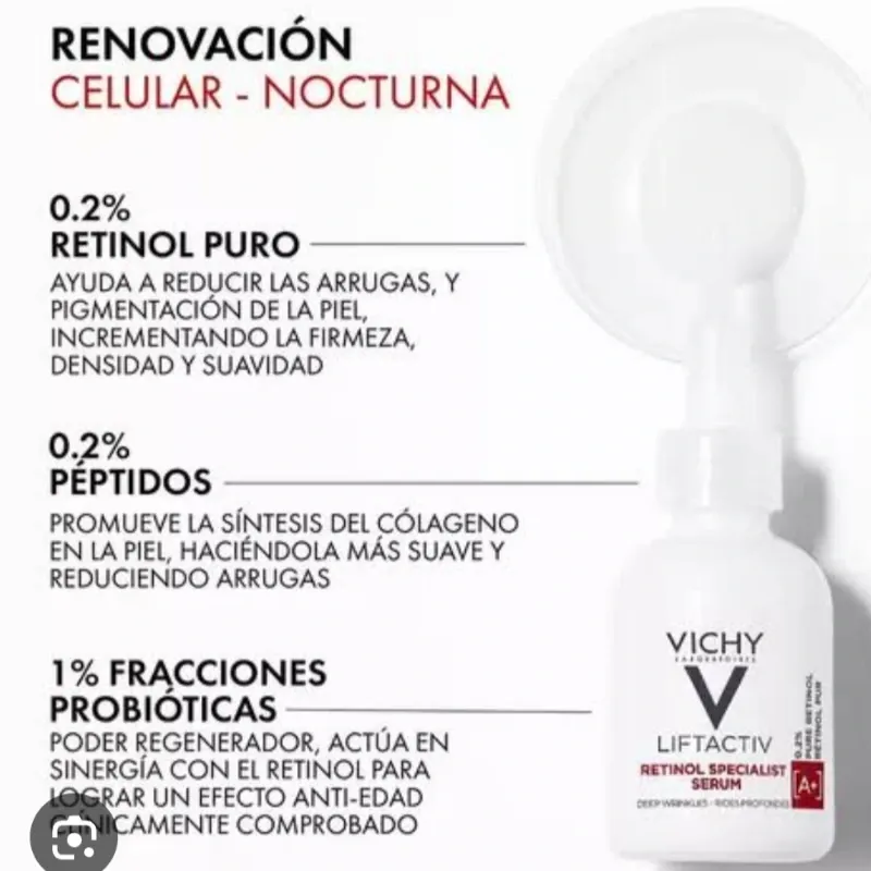 Sérum Facial De Retinol Puro  Con  Un 0,2 %
