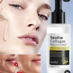 Serum Hidratante Anti- Arrugas Con Extracto De Colágeno , Baba De Caracol, Ácido Hialurónico, Niacinamide , Centella Asiática Y Bosein 50 ML