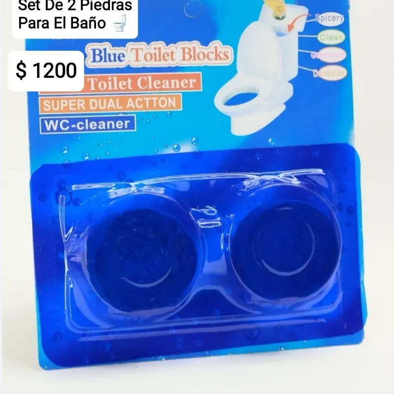 Set De 2 Piedras Para El Inodoro 🚽